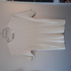 Alfred Dunner: Cute White Sweater For Spring PL/PXL🌼